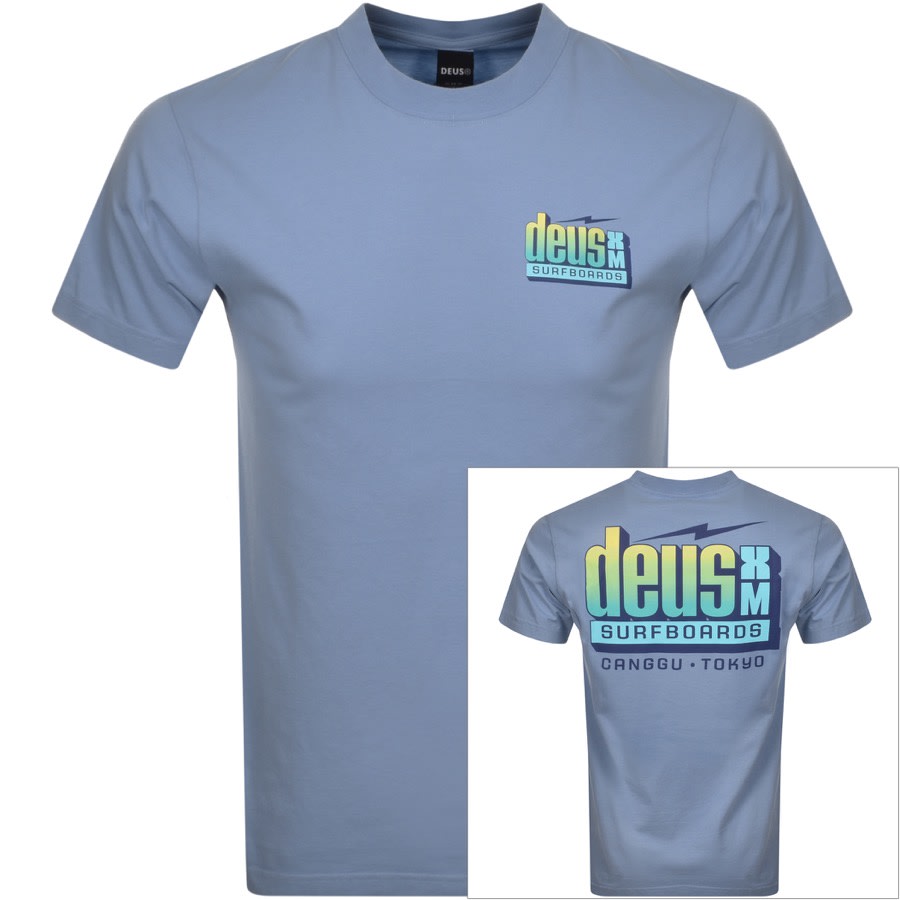 Alternative Image for ProductDeus Ex Machina Barracuda T Shirt Blue1
